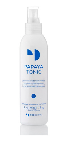 Papaya Tonic Renovadora Enzimática 210ml Prodermic