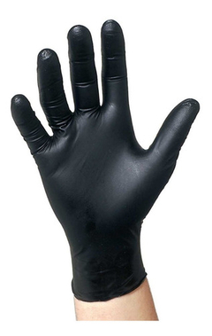 Guantes De Latex Negros X 20 Unidades en internet