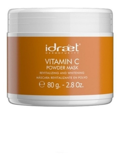 Vitamin C Powder Mask Mascarilla Facial Revitalizante 80g Idraet
