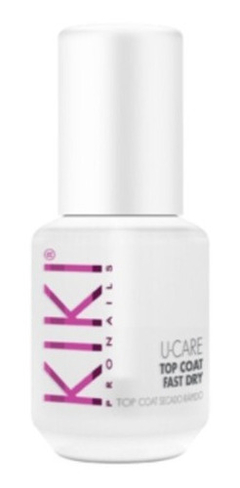 Top Coat Fast Dry U-care Secado Rápido Vegano Kiki Idraet