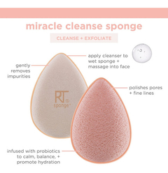 Miracle Cleanse Esponja Exfoliante Real Techniques #4222 - comprar online