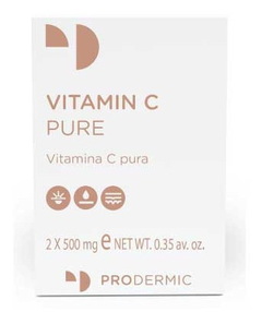Vitamin C Pure Vitamina C Pura En Polvo 2u X 500mg Prodermic - comprar online