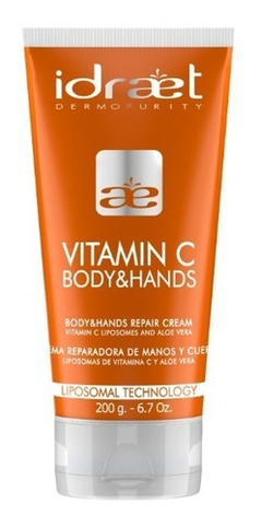 Crema Para Cuerpo Vitamina C Body Hands 200g Idraet - comprar online