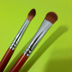 Set De 2 Pinceles Ojos: Aplicador Sombras Y Blender Esfumado - comprar online