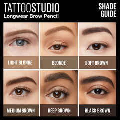 Tattoo Brow Pencil 36hs. Lápiz Cejas No Se Corre. Maybelline - FreyaMood