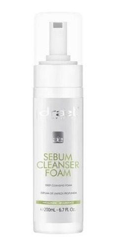 Idraet Sebum Cleanser Foam Limpieza Espuma Piel Grasa Acne