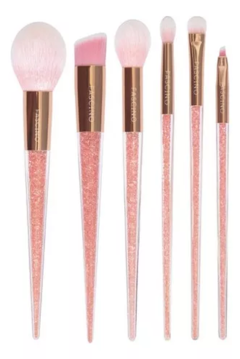 Glitter Line x 6 - Set Brochas Rostro y Ojos - Fascino - comprar online