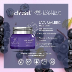 UVA MALBEC CREAM - Crema facial regeneradora 50ml Idraet