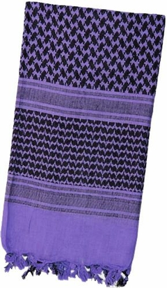 Pañuelo Árabe shemagh. kufiya. Violeta - comprar online