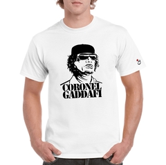 Gaddafi. Libia. Remera de algodón peinado premium! - comprar online
