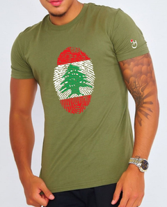Líbano. Identidad Huella.Lebanon. Remera de algodón peinado premium! - comprar online