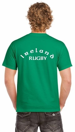Irlanda. Rugby. Remera de algodón peinado calidad premium. - tienda online