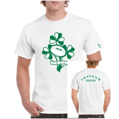 Irlanda. Rugby. Remera de algodón peinado calidad premium.