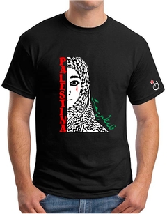 Palestina. Lágrima. Remera de algodón peinado premium!