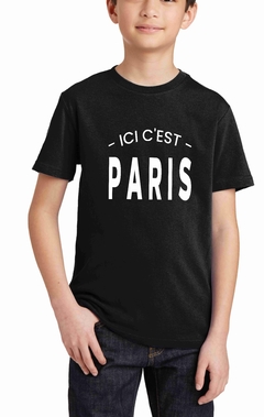 Ici C'est Paris. Messi. Psg. Algodón Premium. Niños - comprar online