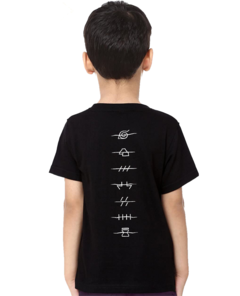 Naruto. Akatsuki. Doble estampa. Remera de algodón peinado. Niños en internet