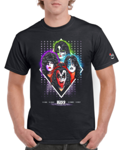 Kiss. Mod 057. Remera de algodón peinado premium!