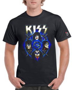 Kiss. Mod 078. Remera de algodón peinado premium!