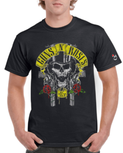 Guns N' Roses. Mod 114. Remera de algodón peinado premium!