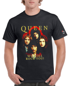 Queen. Mod 043. Remera de algodón peinado premium!