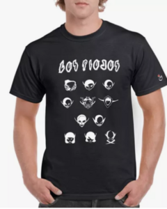 Los Piojos. Mod 145. Remera de algodón peinado calidad premium.