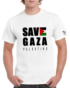 Palestina. Save Gaza. Remera de algodón peinado premium! - comprar online