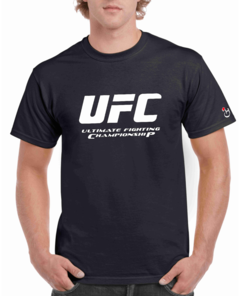 UFC. Lucha. Remera de algodón peinado premium!