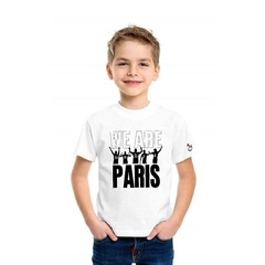 We are Paris. Messi. Psg. Algodón Premium. Niños