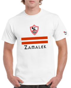 Zamalek. Fútbol Egipcio. Remera Algodón Premium.