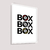 Quadro Box Box Box - comprar online
