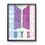 Quadro BTS - Bangtan Boys