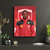 Quadro Lewis Hamilton Ferrari 2025 na internet