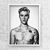 Quadro Justin Bieber - comprar online