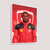 Quadro Lewis Hamilton Ferrari 2025 - comprar online