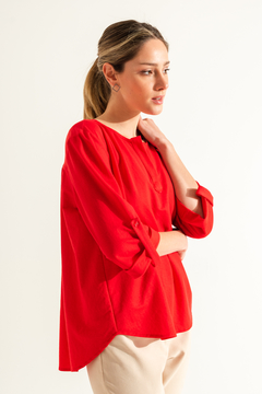 REMERA 3/4 CON MARTINGALA (24521) - comprar online