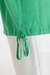 Blusa de poplín lisa con botones (15011) - tienda online