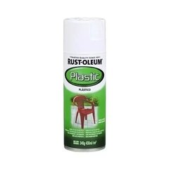 Pintura Aerosol Para Plastico Rust Oleum Blanco Brillante