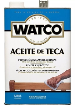 Aceites de Teca Watco / Varathane para Maderas en internet