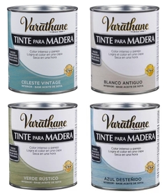 Tintas Vintage Para Madera Varathane Colores x 0,946 lt.