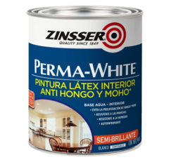 Pinturas Látex Blanco Semi Brillante Interior Perma-White - comprar en línea
