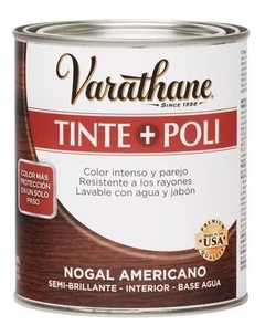 Tinta + Poliuretano Varathane Colores x 0,946 lts.