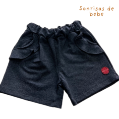 SHORT GRIS OSCURO