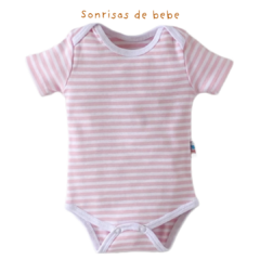 CONJUNTO RAYADO ROSA - comprar online