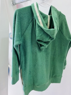 Campera Towel Verde - comprar online