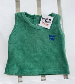 MUSCULOSA TOWEL VERDE