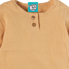 Remera Cotton Beige - comprar online