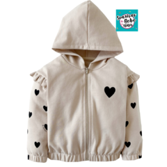 Campera Heart Beige