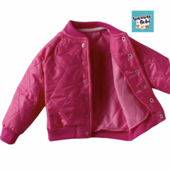 CAMPERA BOMBER ROSA - comprar online