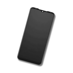 Módulo de pantalla para Motorola G8 Power Lite - XT2055 sin marco, en color negro.