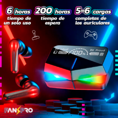 Imagen de Auriculares Bluetooth FanPro F10 Gamer Edition x 10 Unidades